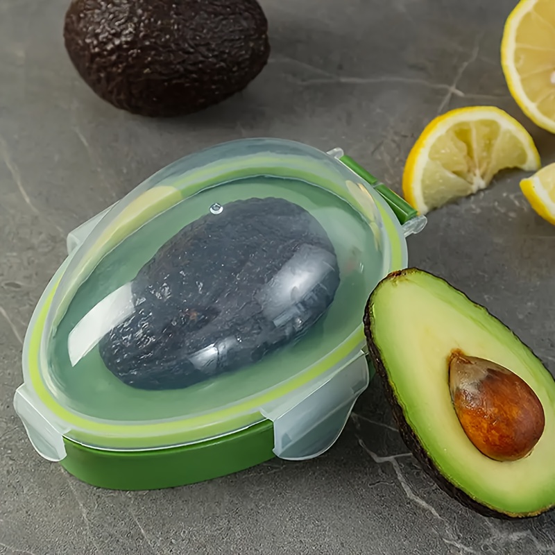 Food Storage For Refrigerator - 1 STKS Grensoverschrijdende Avocado Bewaardoos, Avocado