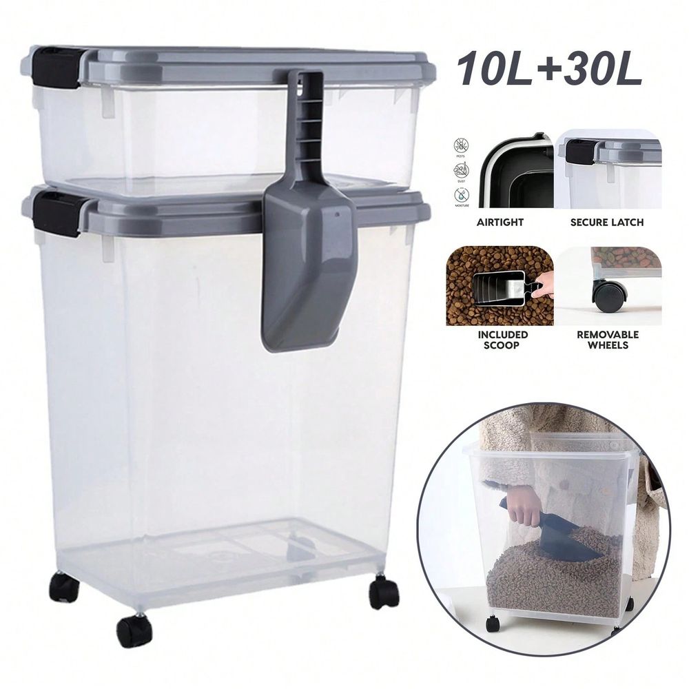 Food Storage Stackable Containers - Voedselopslagcontainer, 30 lbs 11 lbs combinatie,