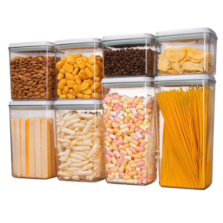 Food Storage For Pantry - Fabriek directe luchtdichte voedselopslagcontainer set 8-delige