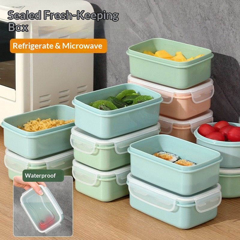 Food Storage Freezer Containers - Luchtdicht bewaardozen voor voedsel, BPA-vrij, stapelbaar,