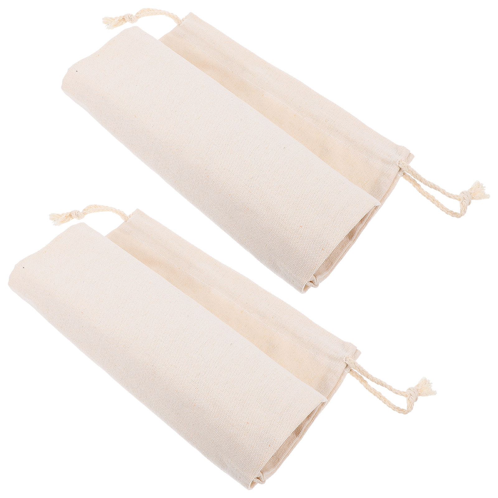 Food Storage In Roots - 2 stuks stevige canvas opbergzakken met