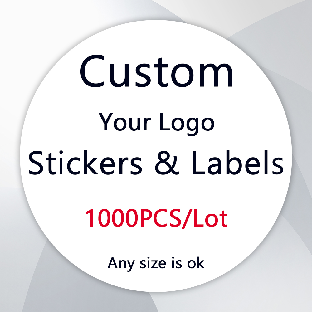 Food Storage Labels - 1000 stuks aangepaste stickers logo aanpassen