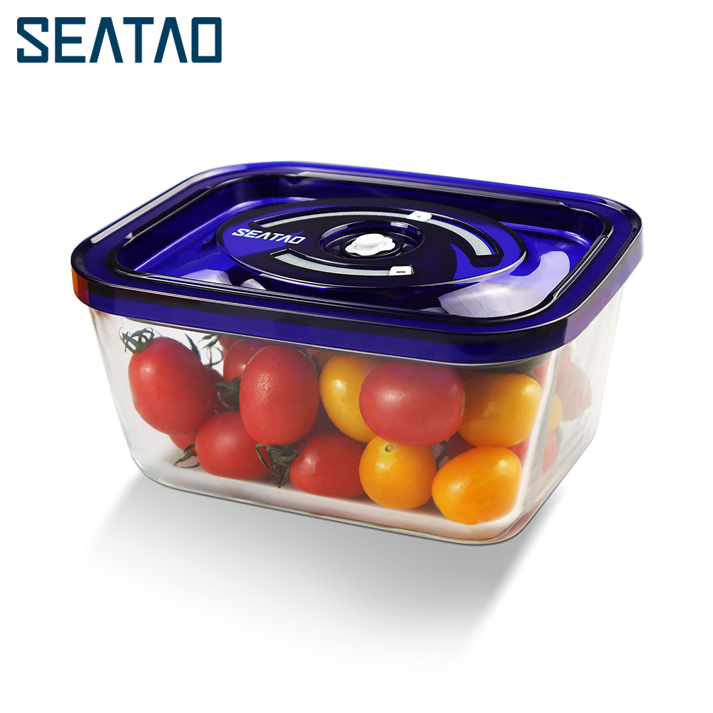Food Storage Vacuum Containers - Seatao Glas Voedsel Opslag Containers Behouden