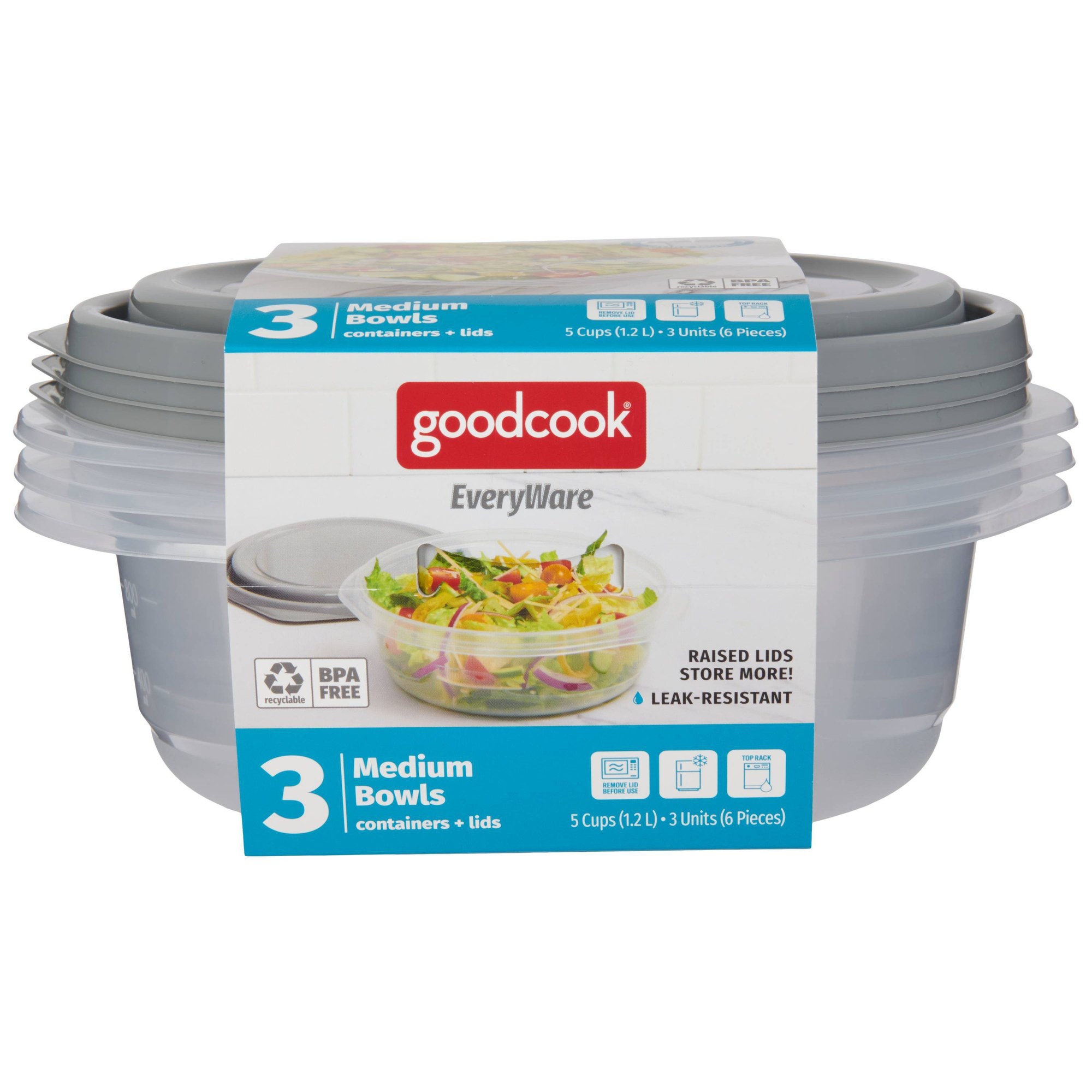 6 stuks ronde voedselopslagcon - Food Storage For Pantry recensie en prijs