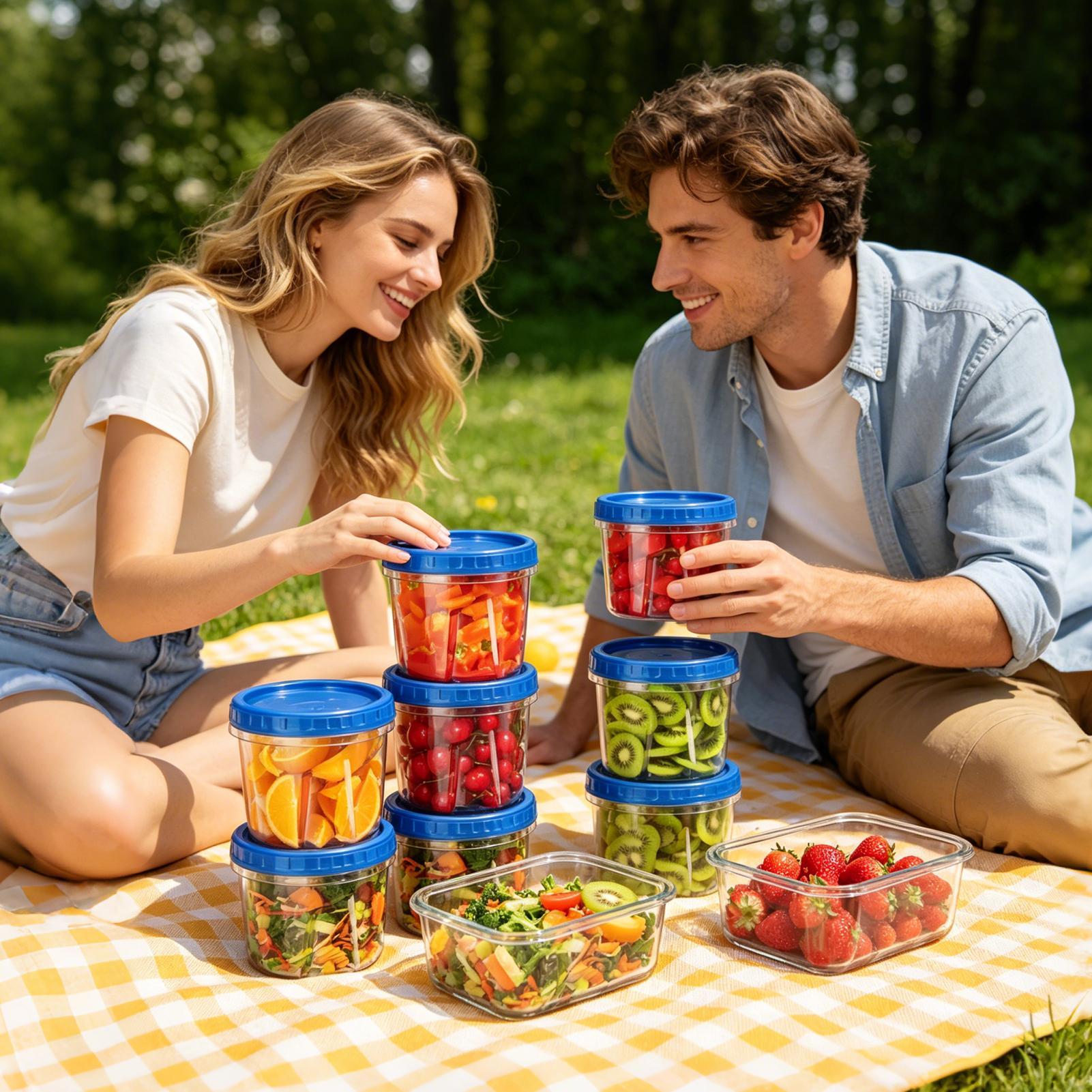 Vriezercontainers voor voedsel - Food Storage For Refrigerator recensie en prijs
