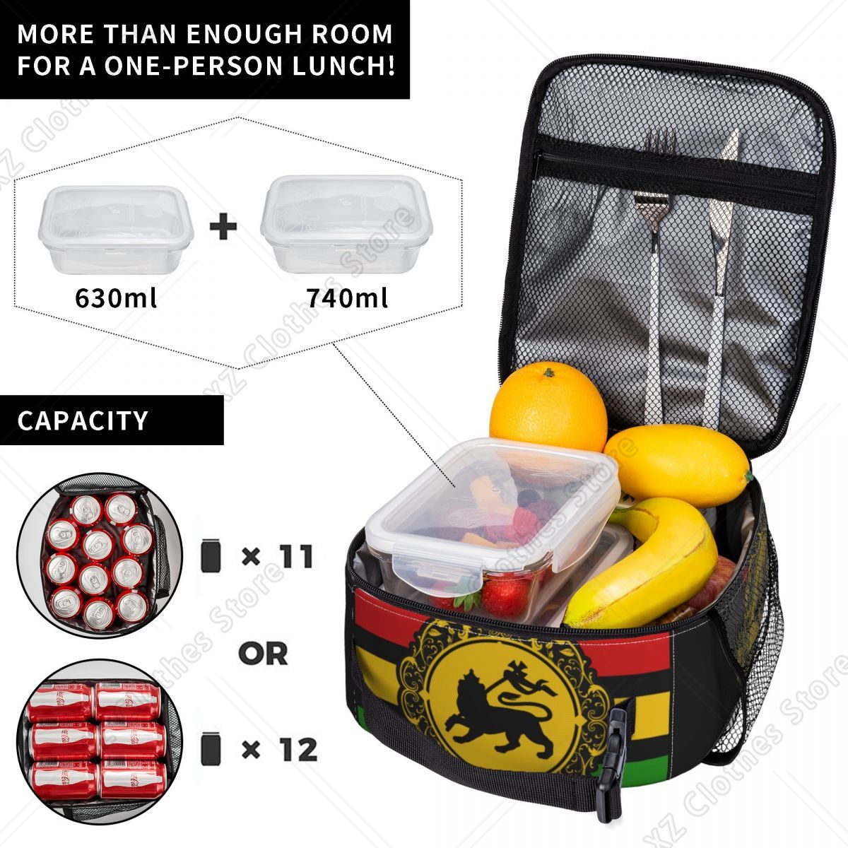 Rasta Lion Reggae Muziek Roots - Food Storage In Roots recensie en prijs