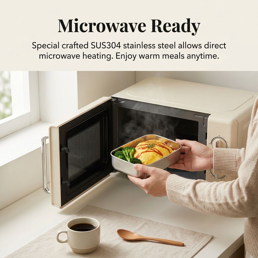 RVS Bento Box Metalen Lunchbox - Food Storage Stackable Containers recensie en prijs