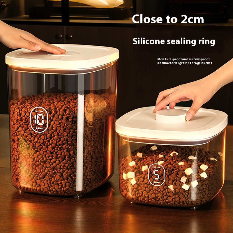 Opbergemmer voor kattenvoer, v - Food Storage Vacuum Containers recensie en prijs