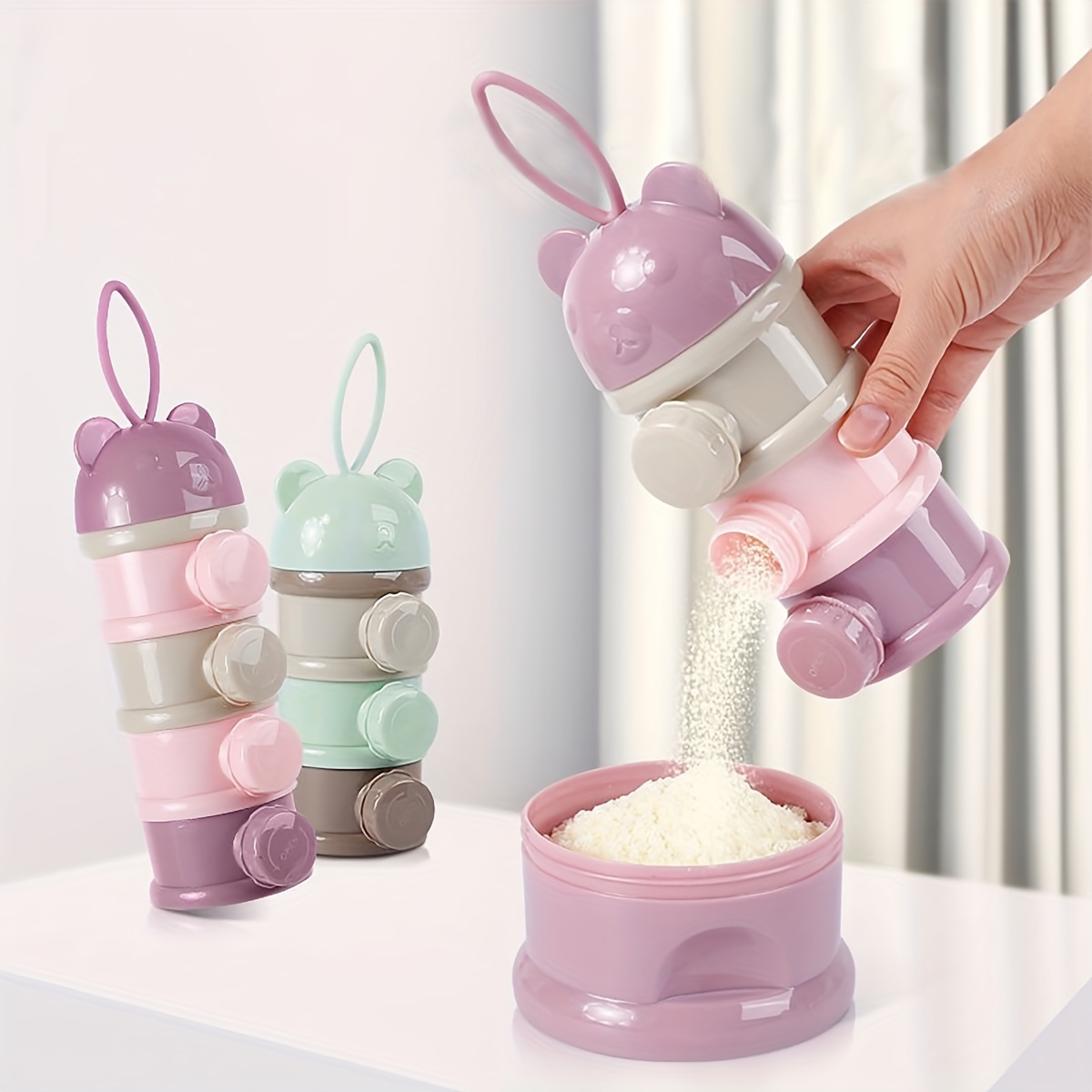 Babymelkpoedercontainer met gr - Xxl Food Storage Container recensie en prijs