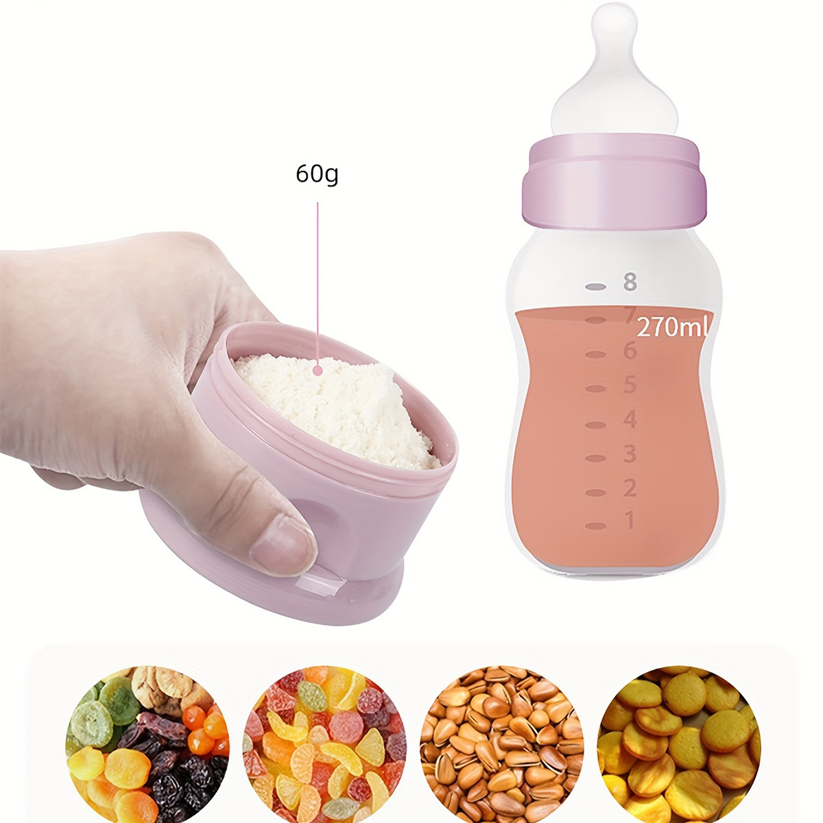 Babymelkpoedercontainer met gr - Xxl Food Storage Container recensie en prijs
