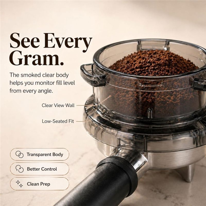A65T-Twist-Lock Portafilter do - Breville Espresso Barista Express recensie en prijs