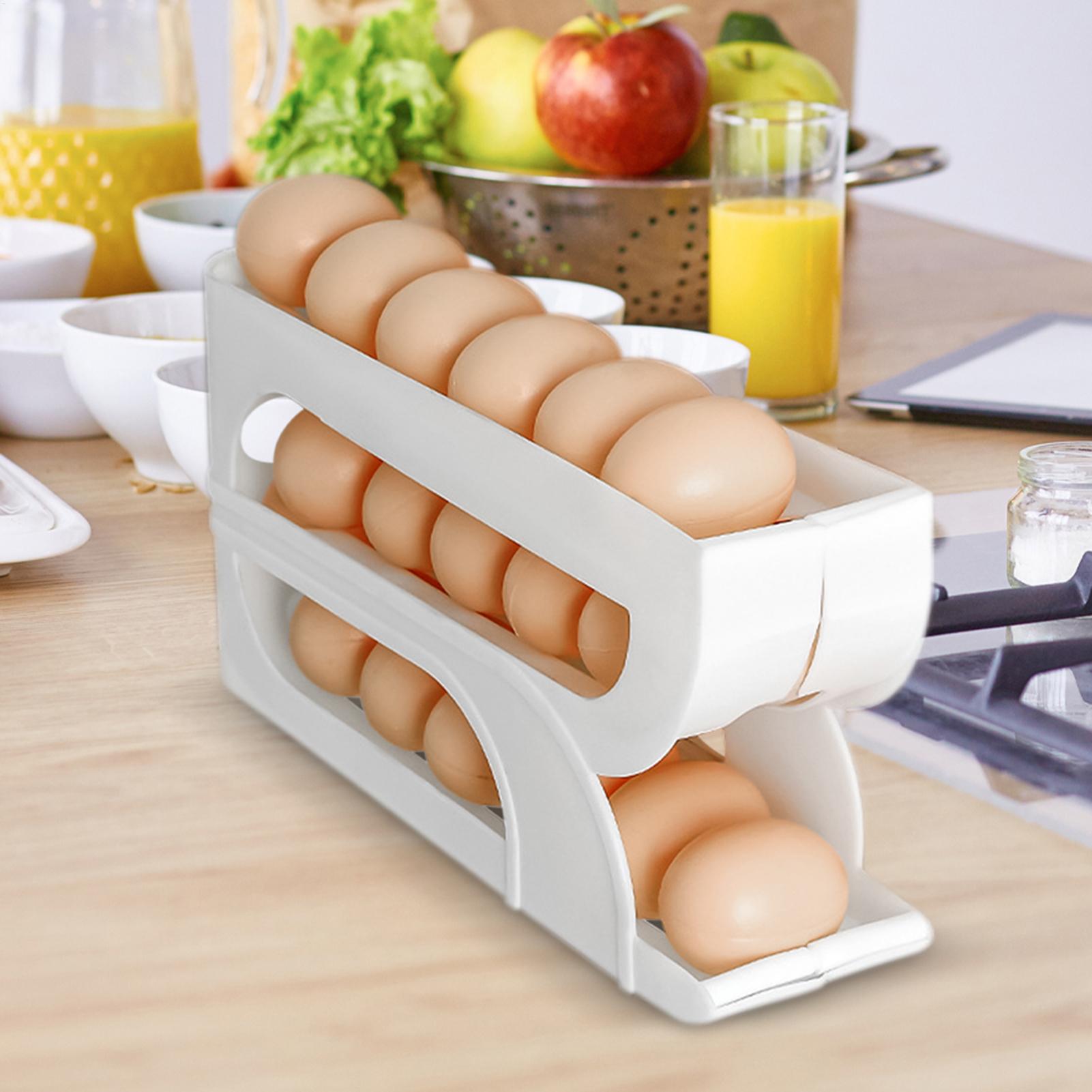 Eierhouder voor koelkast, 3 la - Food Storage Yellow recensie en prijs