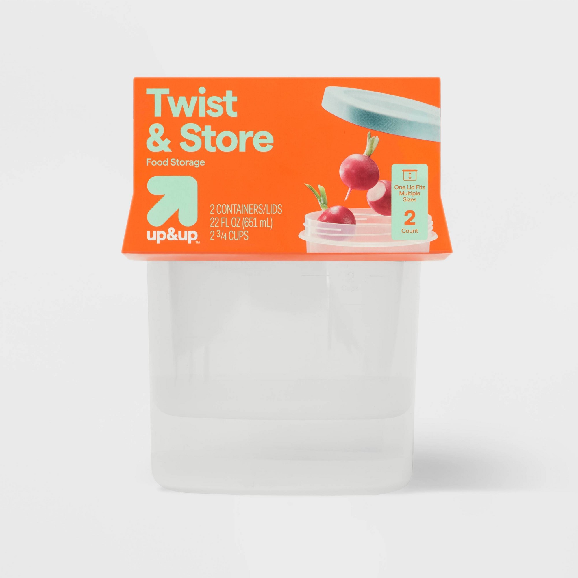 2-delige grote ronde draaibare - Food Storage Stackable Containers recensie en prijs
