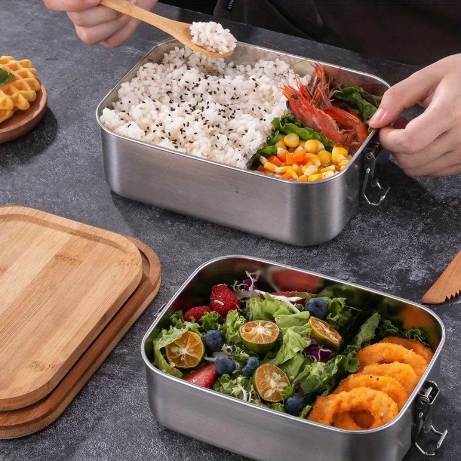 Nieuwe 304 roestvrijstalen lun - Food Storage With Colander recensie en prijs