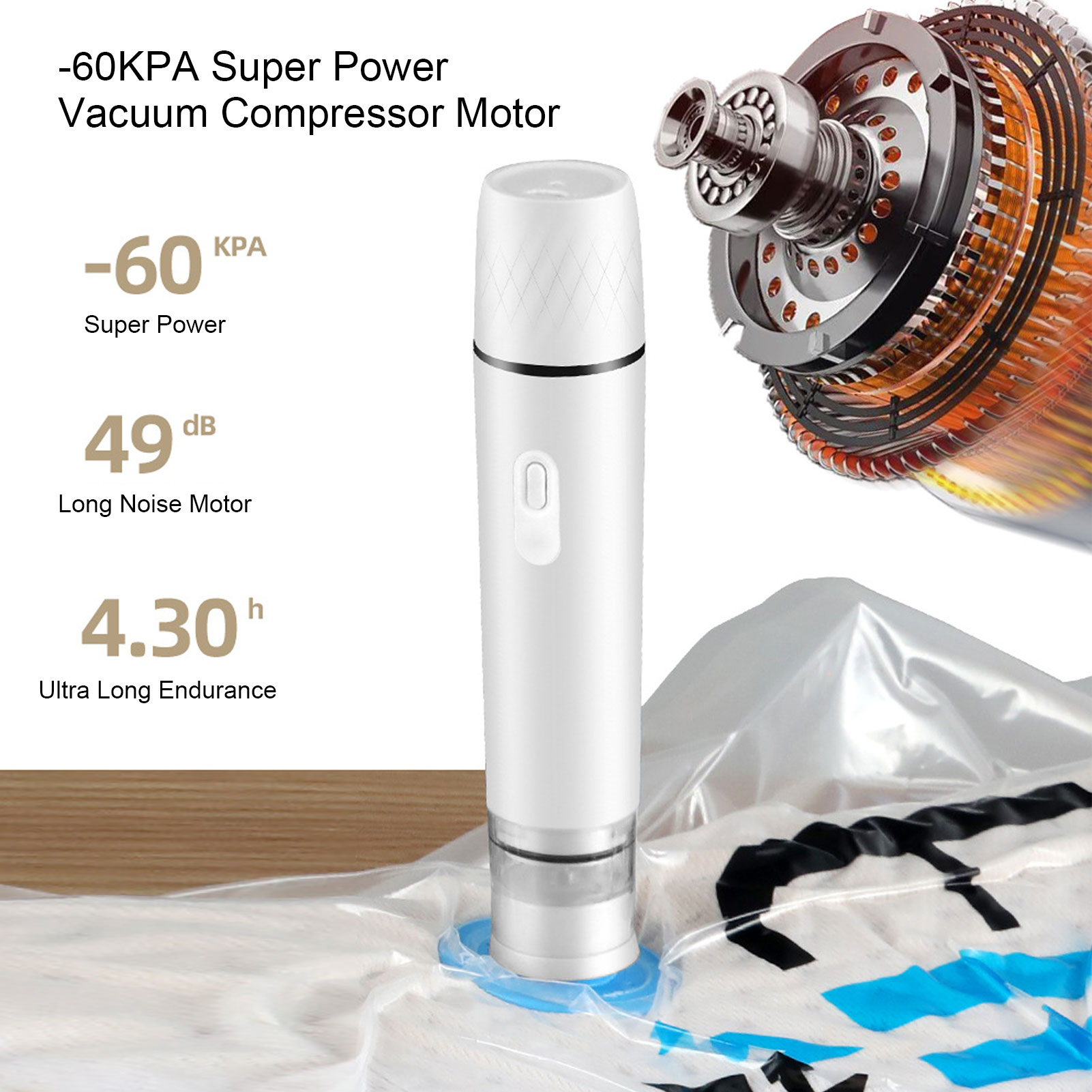 Elektrische luchtpomp Handheld - Food Storage Vacuum Pump recensie en prijs