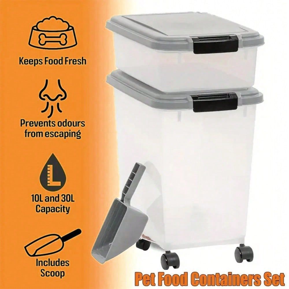 Voedselopslagcontainer, 30 lbs - Food Storage Stackable Containers recensie en prijs