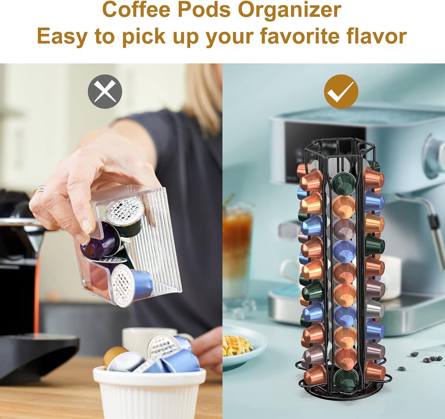 Koffiepodhouder voor Nespresso - Food Storage Xl recensie en prijs