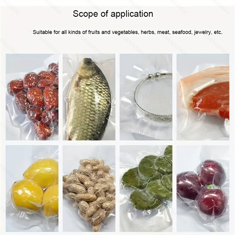 4 stuks vacuümsealzakken: 4 ro - Food Storage Xl recensie en prijs
