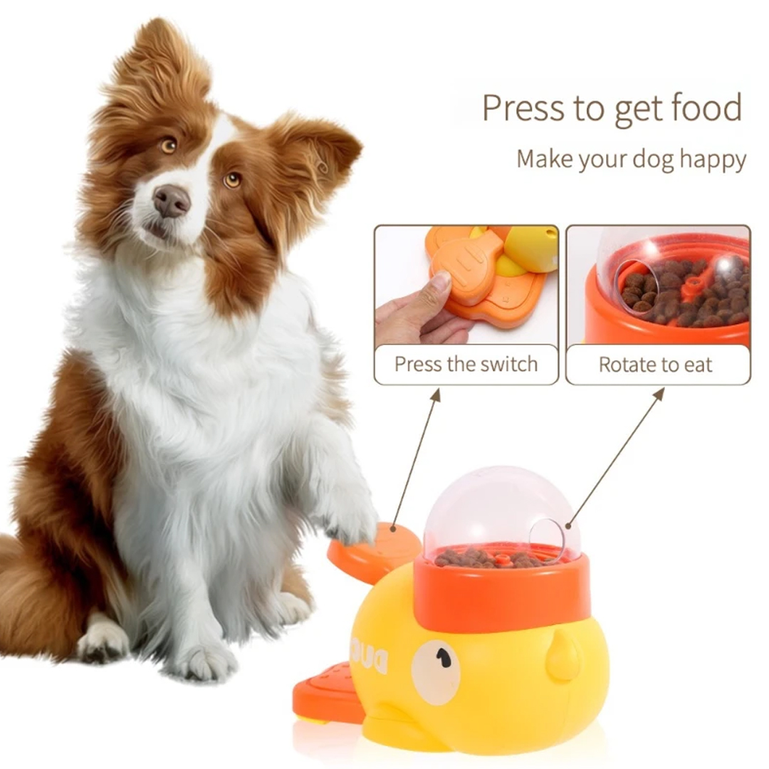Gele eendvormige interactieve  - Food Storage Yellow recensie en prijs