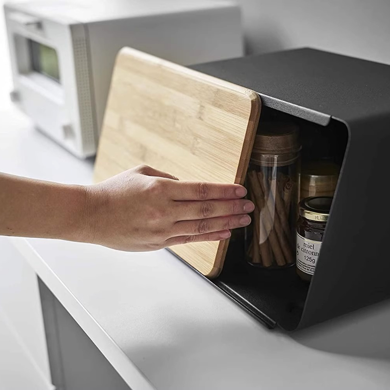 Bamboe brooddoos voor keukenop - Food Storage For Pantry recensie en prijs