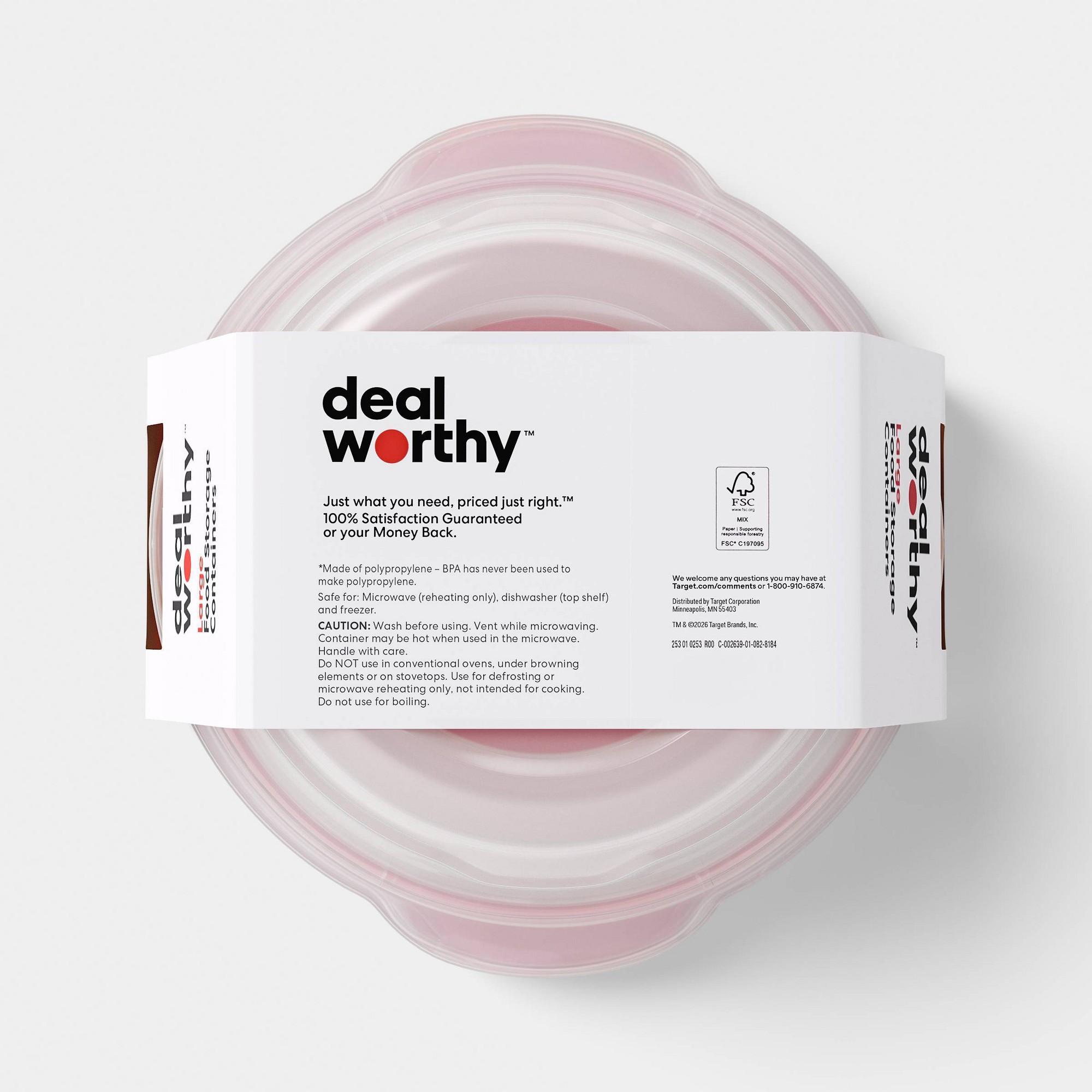 2ct Grote Ronde Voedselbewaarc - Food Storage For Pantry recensie en prijs