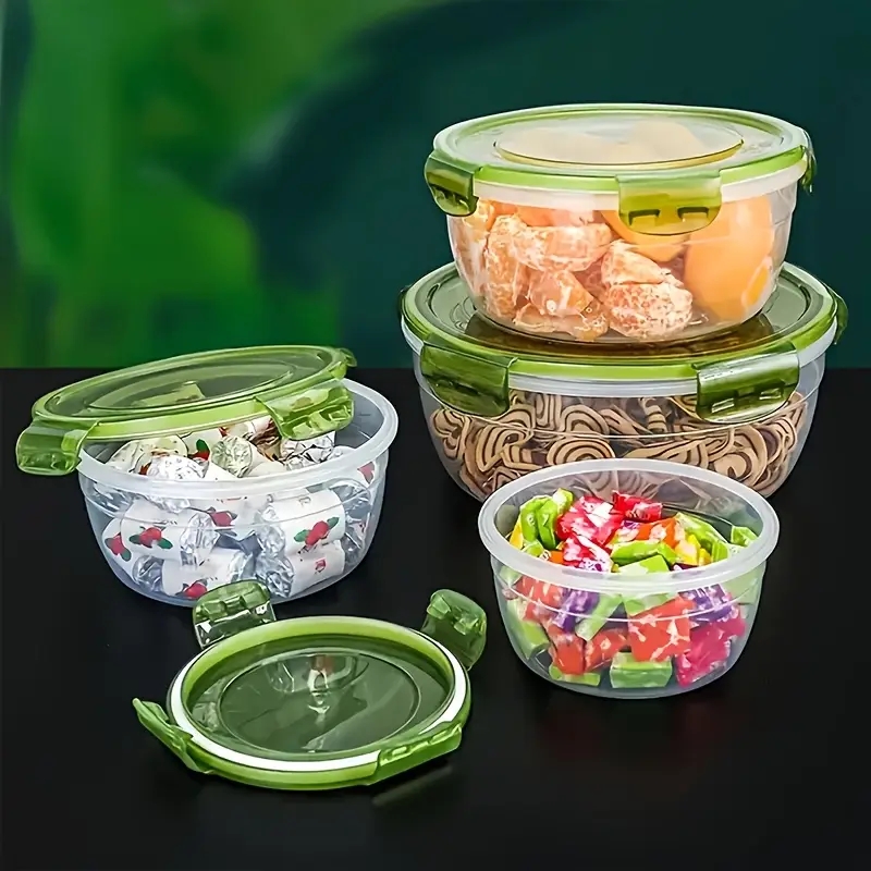 4 plastic voedselbewaarcontain - Food Storage And Preservation recensie en prijs