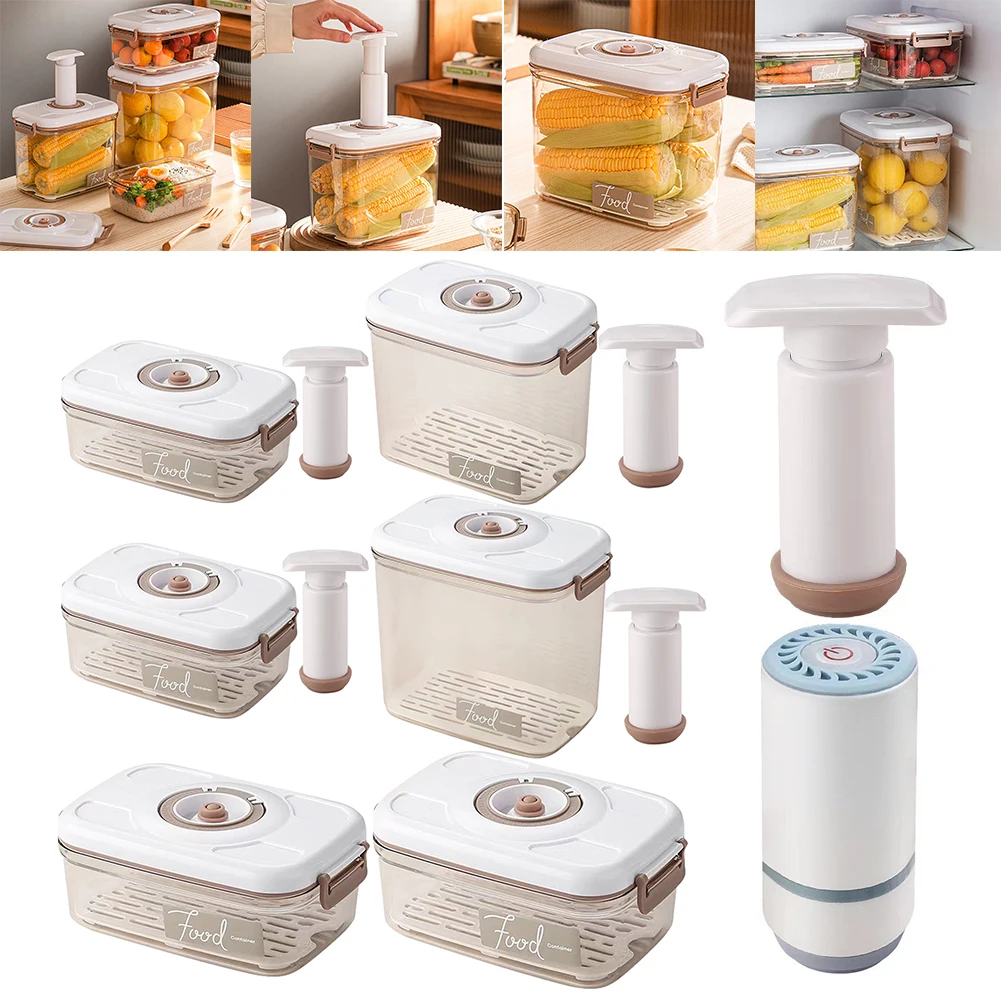 Vacuüm voedselopbergdoos Vacuü - Food Storage Vacuum Pump recensie en prijs