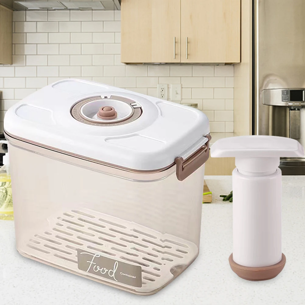 Vacuüm voedselopbergdoos Vacuü - Food Storage Vacuum Pump recensie en prijs