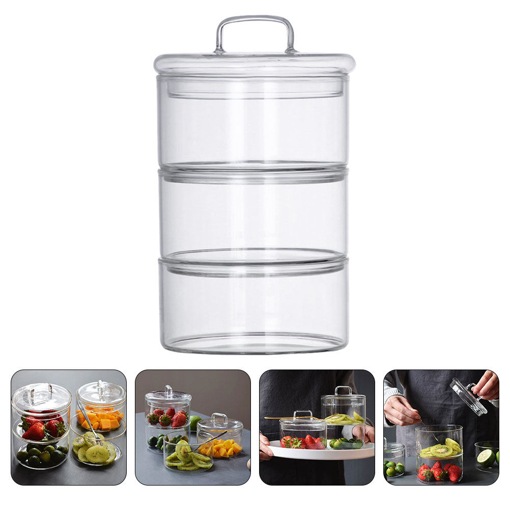 1Set Glazen Opbergkom Salade S - Food Storage Glass Containers recensie en prijs