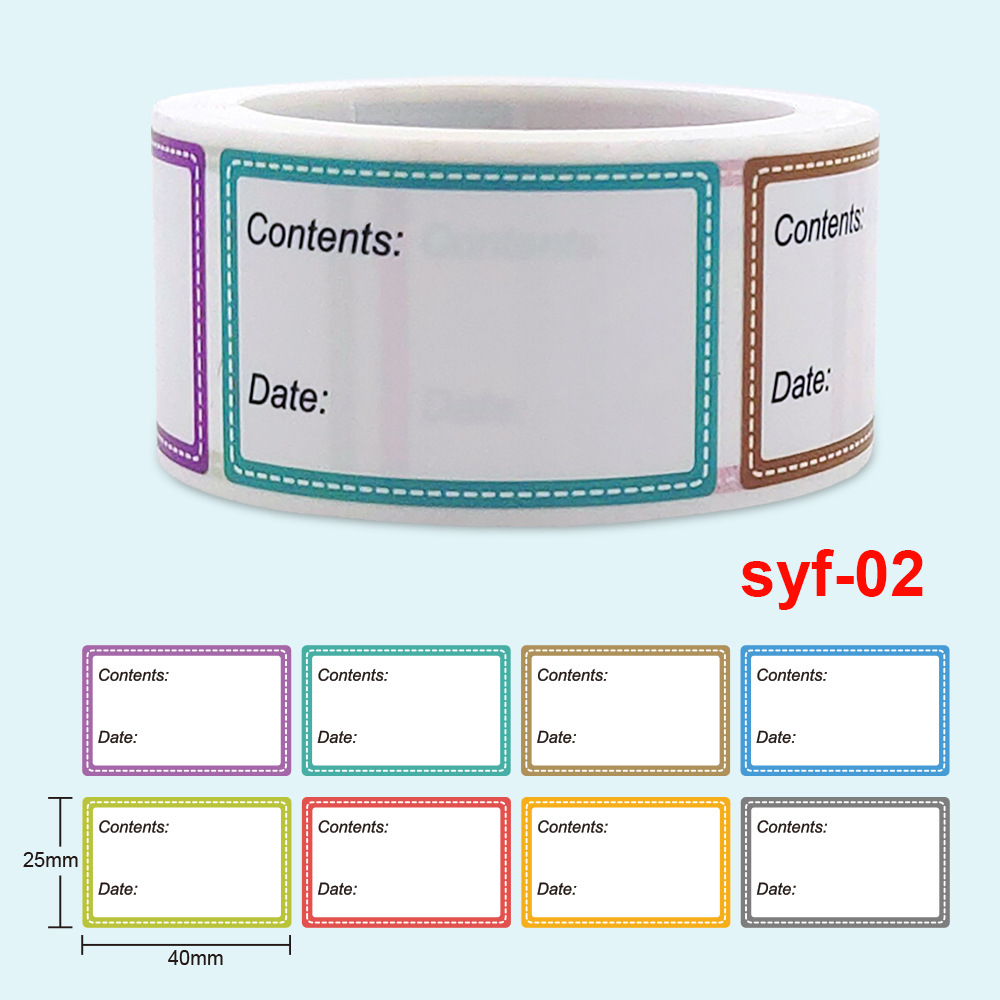 Veilige datum Voedselcatalogus - Food Storage Labels recensie en prijs
