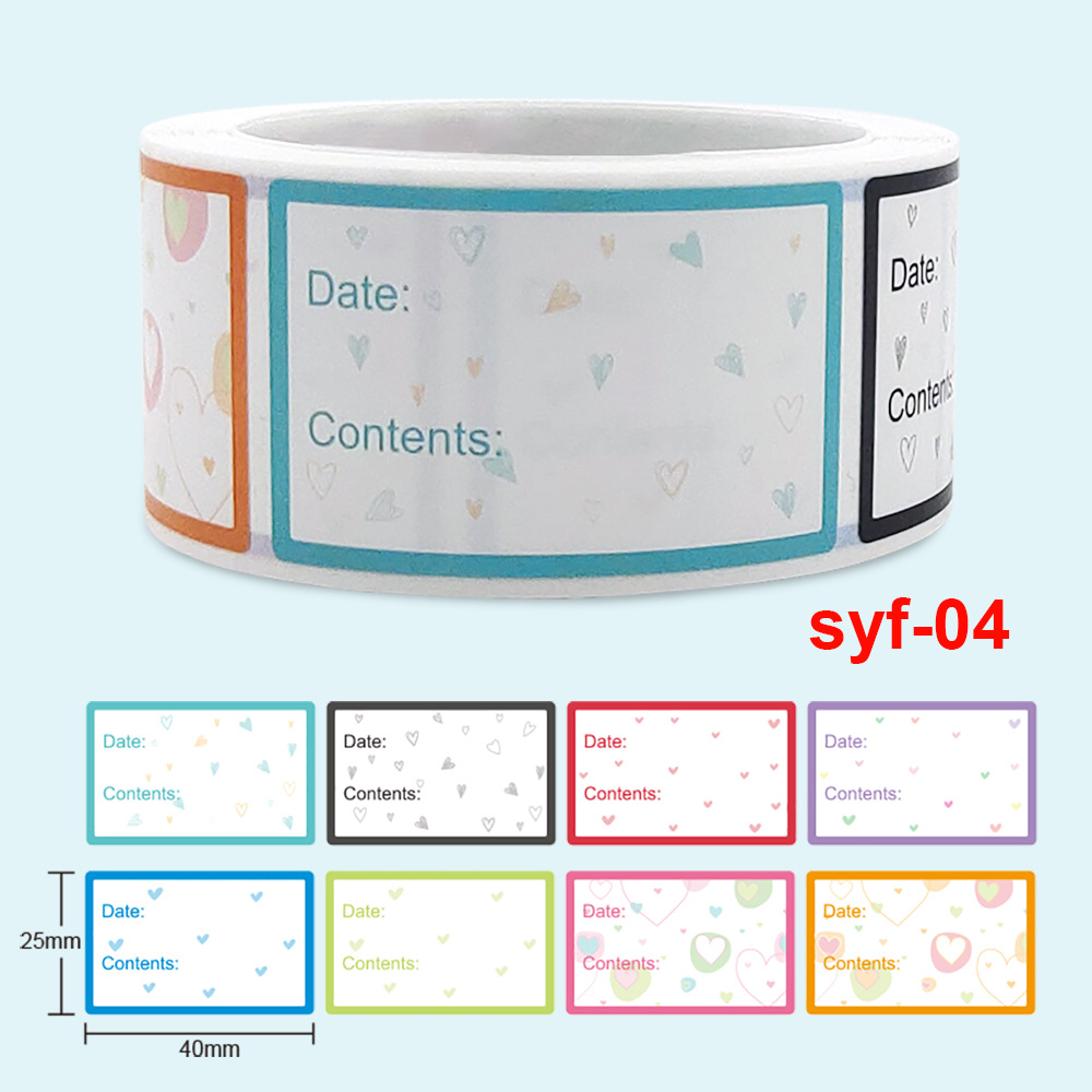 Veilige datum Voedselcatalogus - Food Storage Labels recensie en prijs