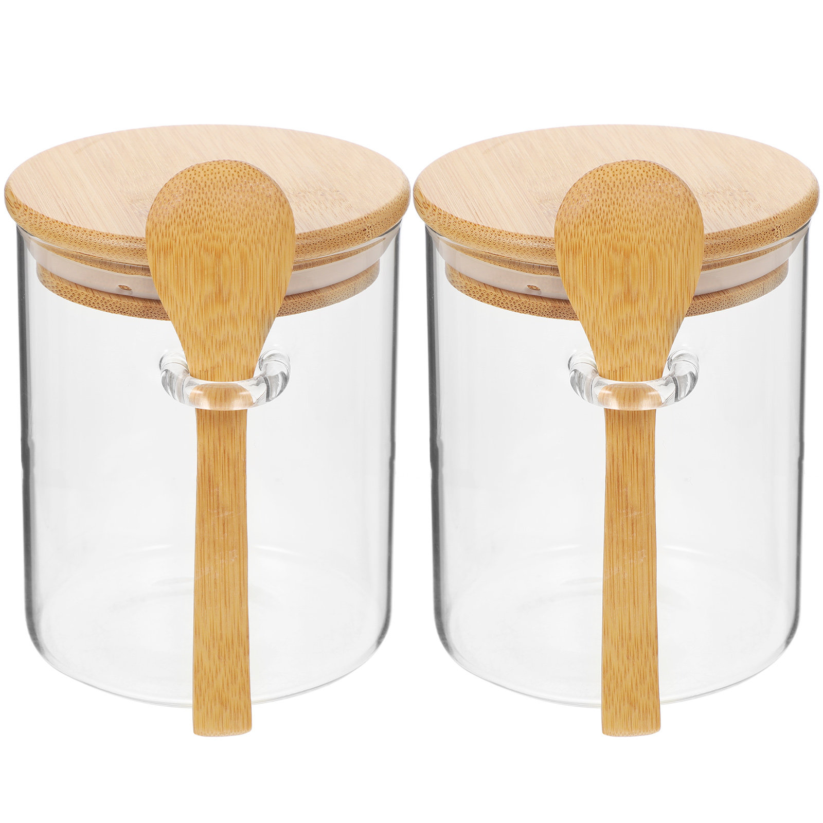 2 stuks meel-suiker opbergcont - Food Storage Glass Containers recensie en prijs