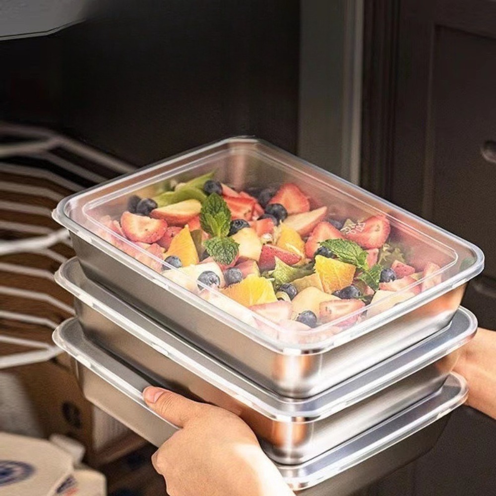Serveerschaal van roestvrij st - Food Storage With Colander recensie en prijs