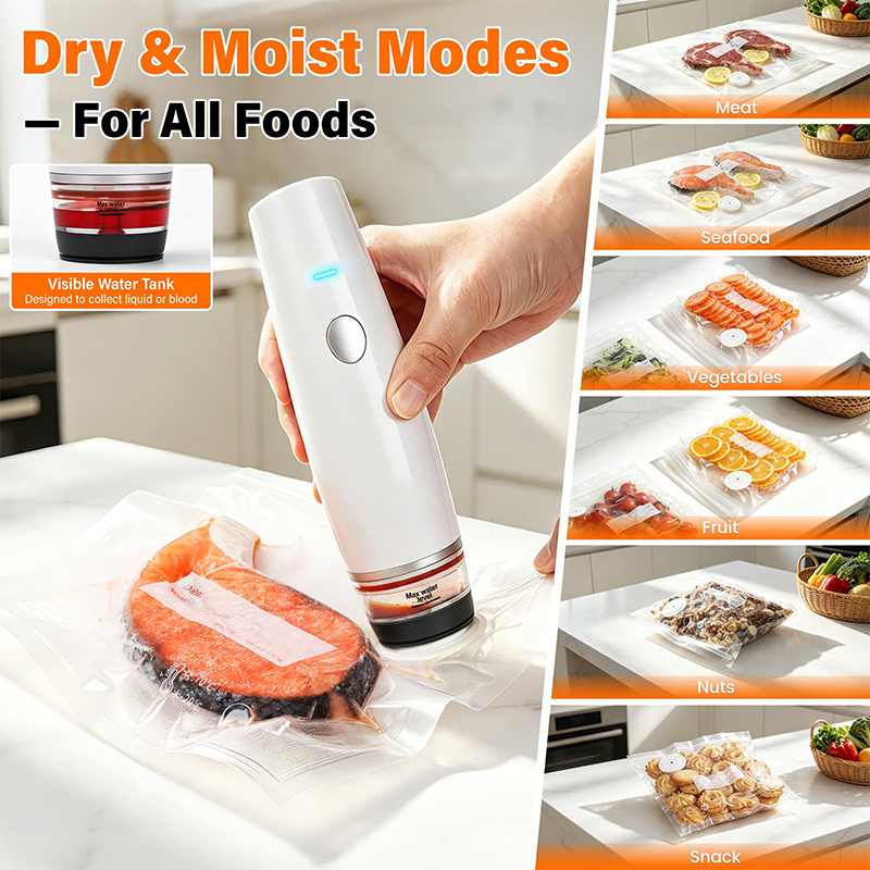 Oplaadbare handzame vacuüm sea - Food Storage Vacuum Pump recensie en prijs