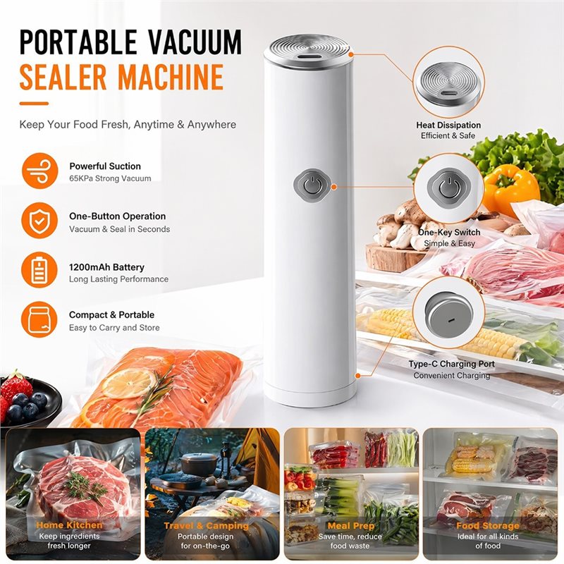【618 ZOMERUITVERKOOP】Draagbare - Food Storage Vacuum Pump recensie en prijs