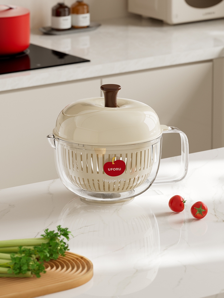Grote saladecentrifuge met afv - Xxl Food Storage Container recensie en prijs