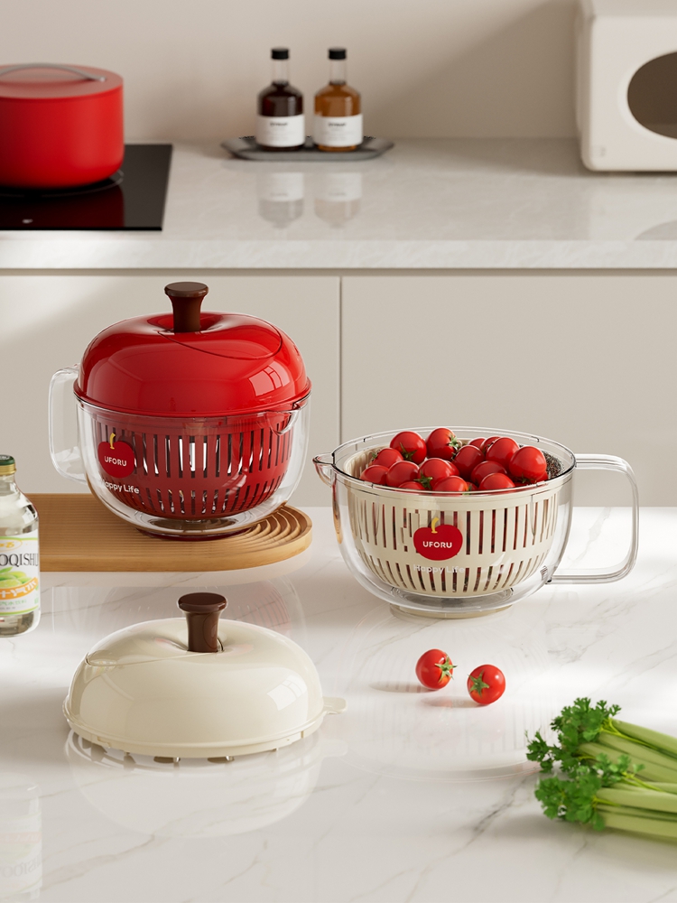 Grote saladecentrifuge met afv - Xxl Food Storage Container recensie en prijs