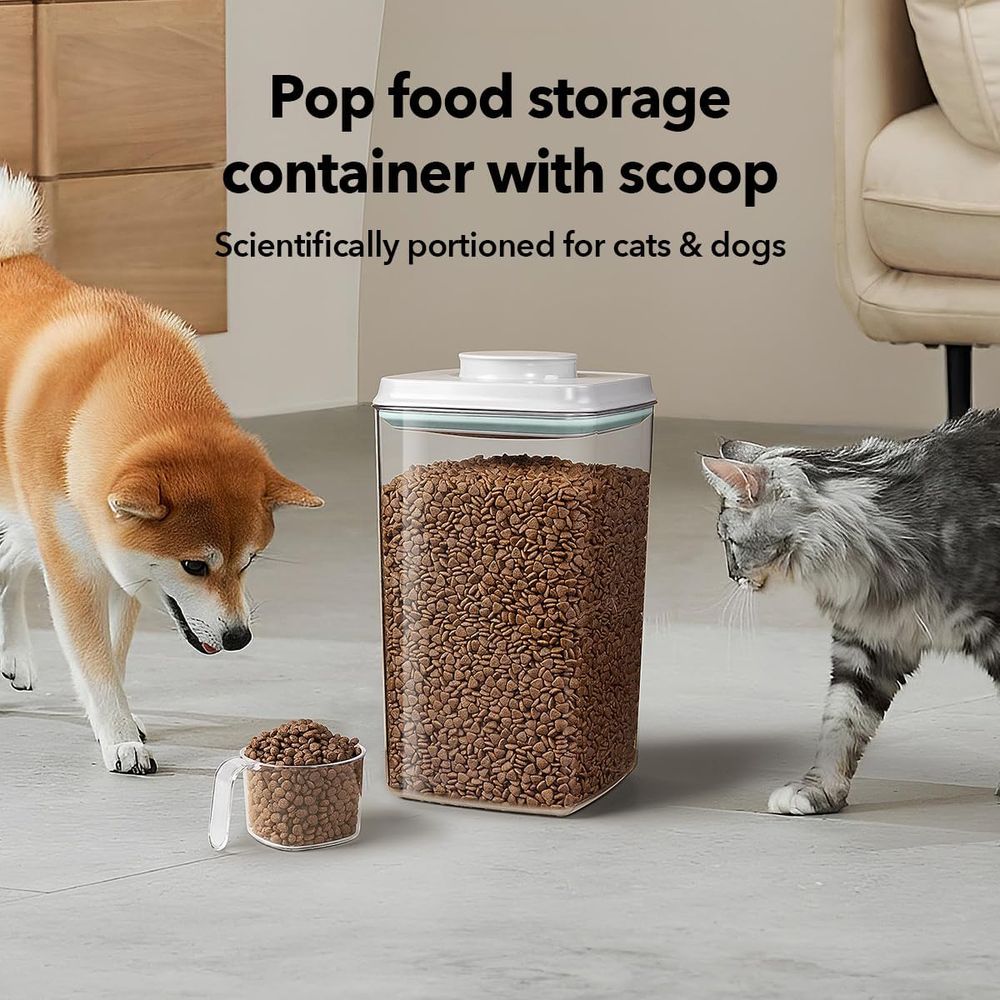 130ml schepje – 4L/4.2qt lucht - Food Storage Stackable Containers recensie en prijs