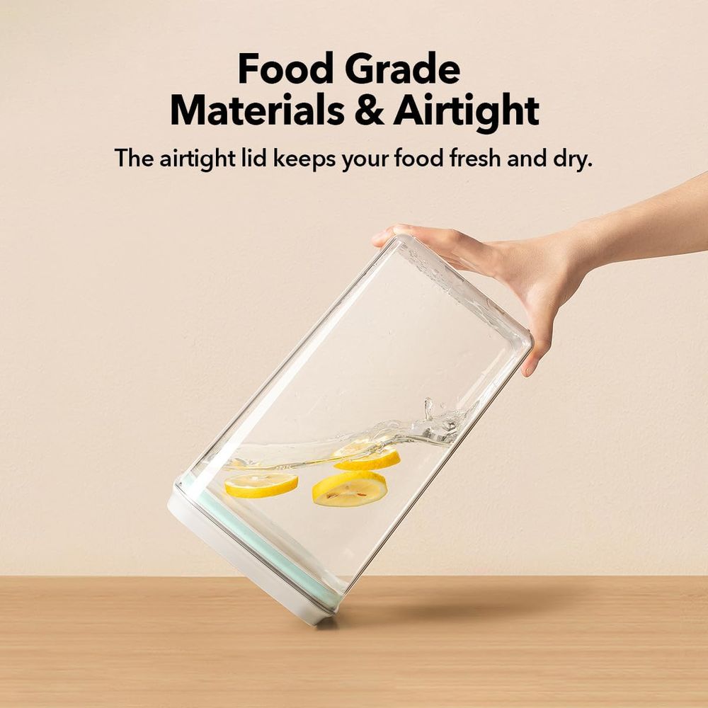 130ml schepje – 4L/4.2qt lucht - Food Storage Stackable Containers recensie en prijs