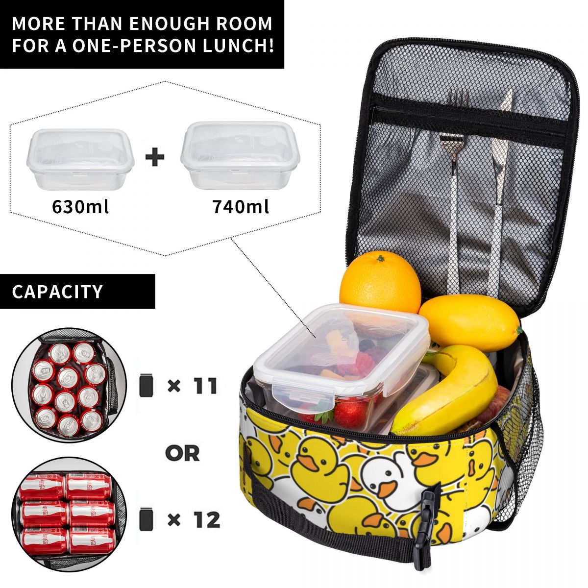 Gele Cartoon Dier Badeend Ther - Food Storage Yellow recensie en prijs