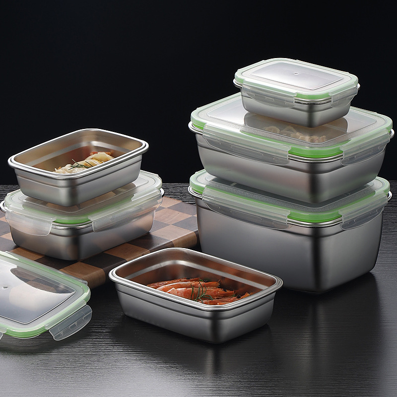 Lunchbox-set van 304 roestvrij - Food Storage Stackable Containers recensie en prijs