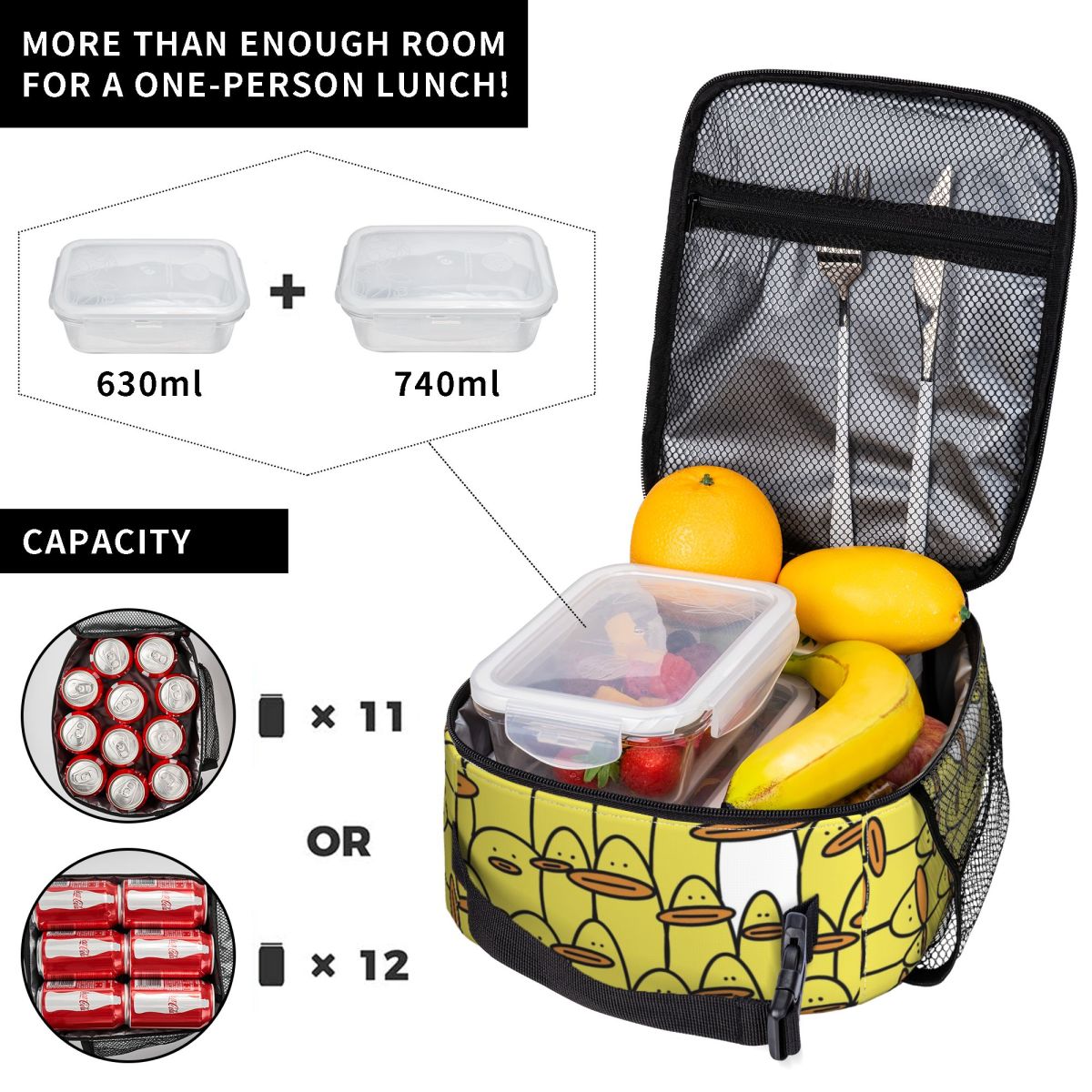 Gele klassieke rubberen eend g - Food Storage Yellow recensie en prijs