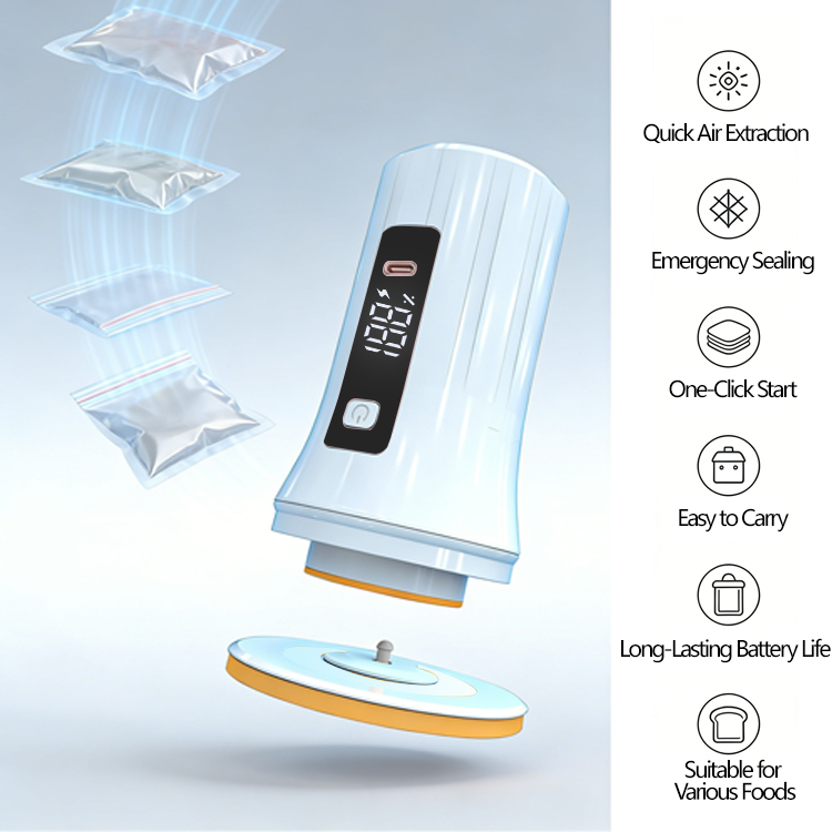 Oplaadbare handzame mini-vacuü - Food Storage Vacuum Pump recensie en prijs