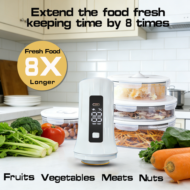 Oplaadbare handzame mini-vacuü - Food Storage Vacuum Pump recensie en prijs