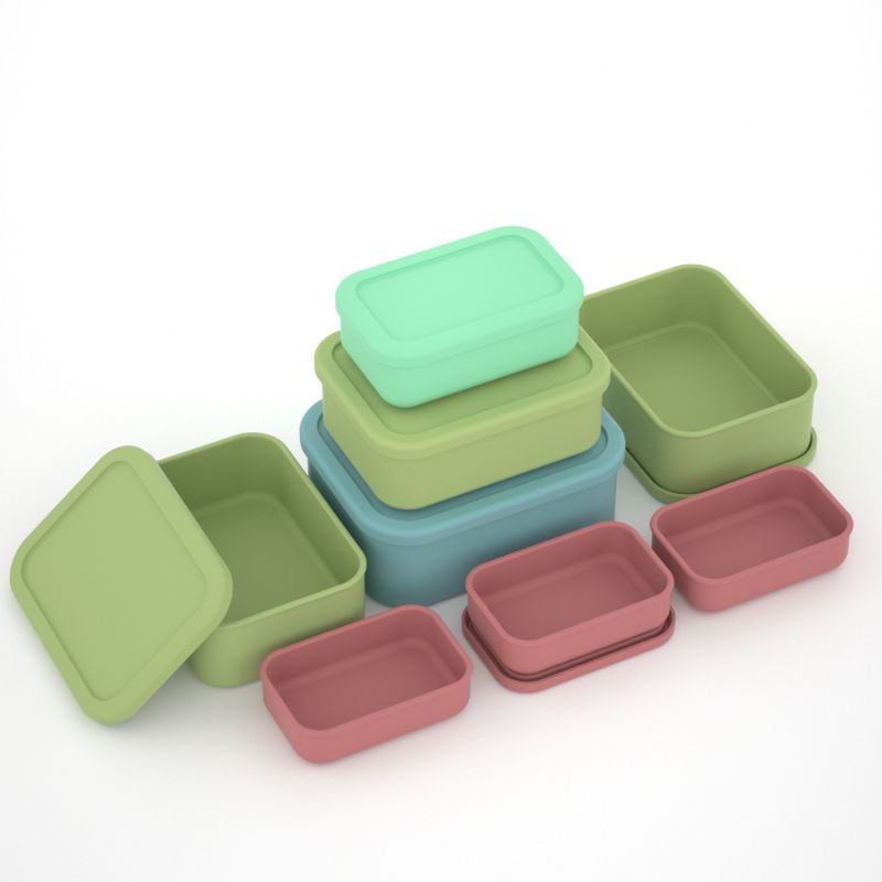 Set/2 stuks rechthoekige silic - Food Storage Xl recensie en prijs