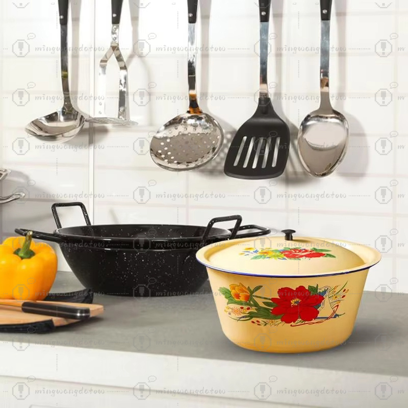 Voedselbewaarpot Emaille Schaa - Food Storage Yellow recensie en prijs