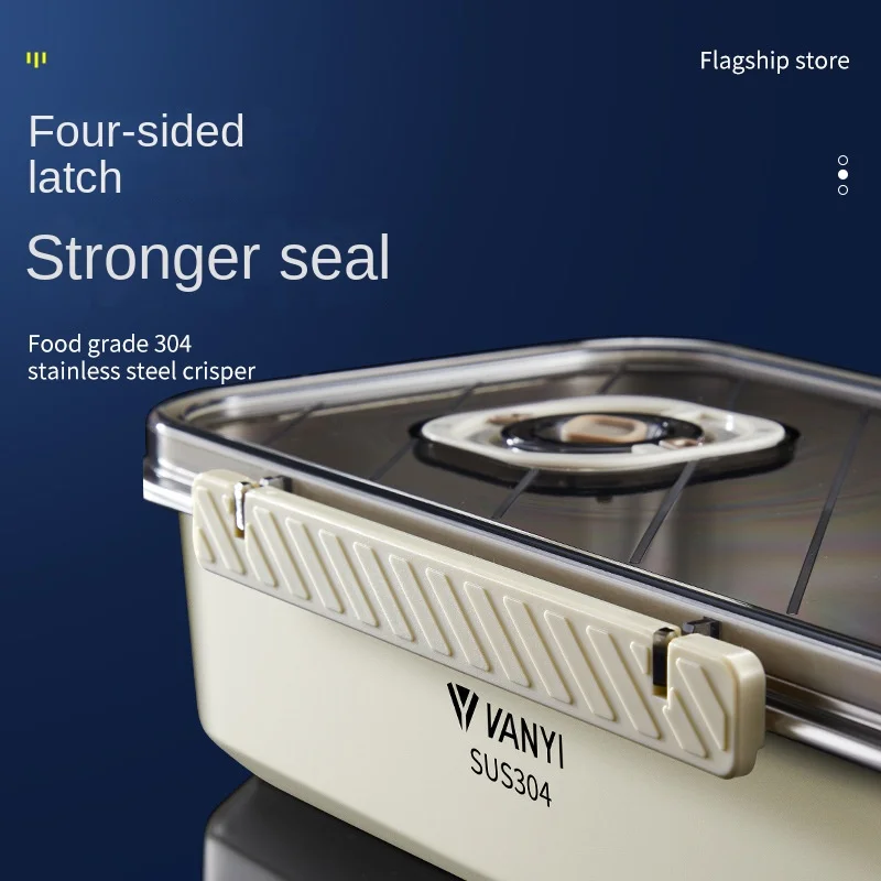 Stalen knapperige verzegelde k - Food Storage Freezer Containers recensie en prijs