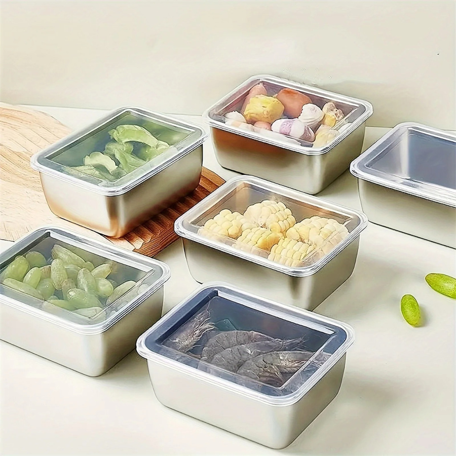 1/3/5 Stuks Rvs Voedsel Opberg - Food Storage With Colander recensie en prijs