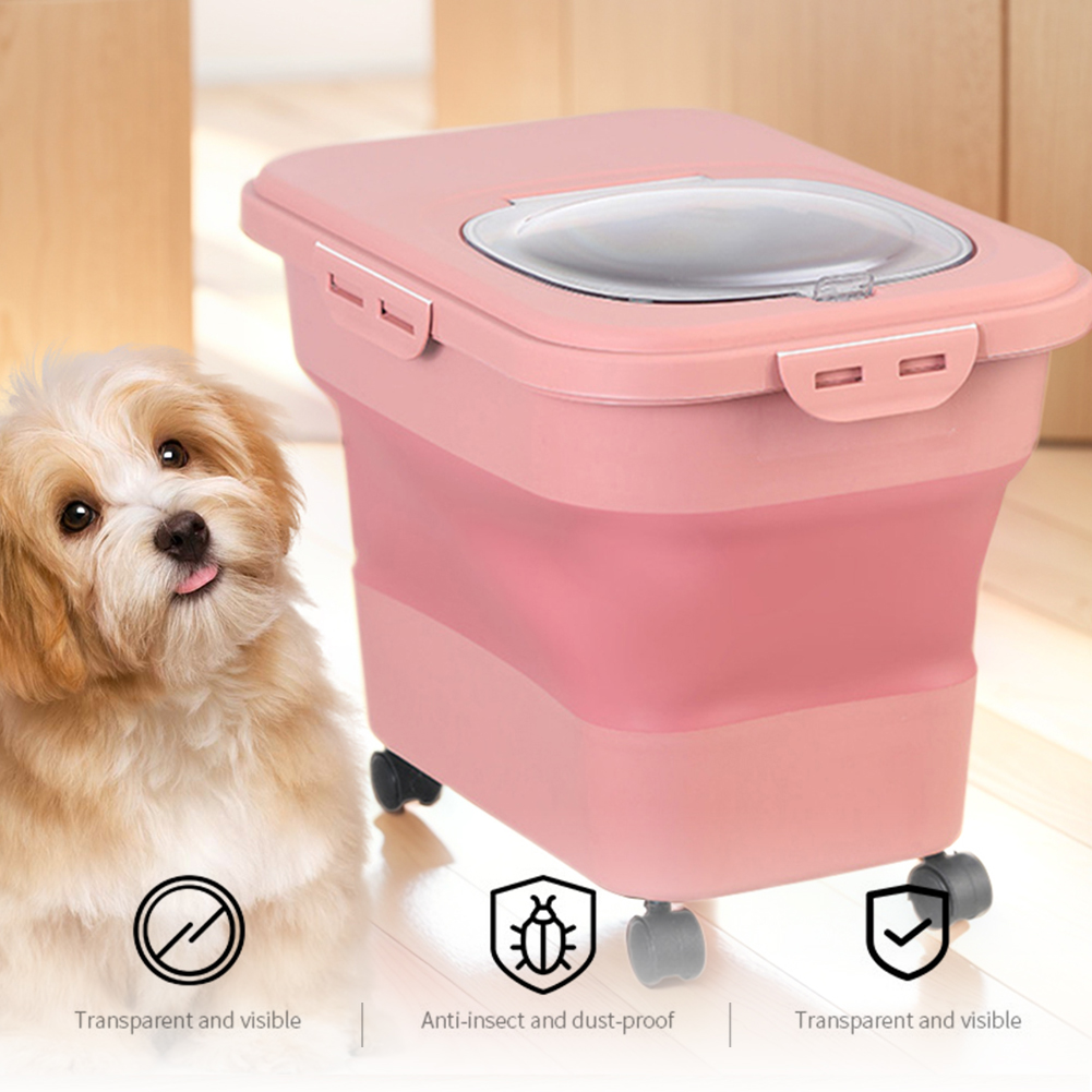 Opvouwbare droge kattenvoerdoo - Food Storage With Colander recensie en prijs