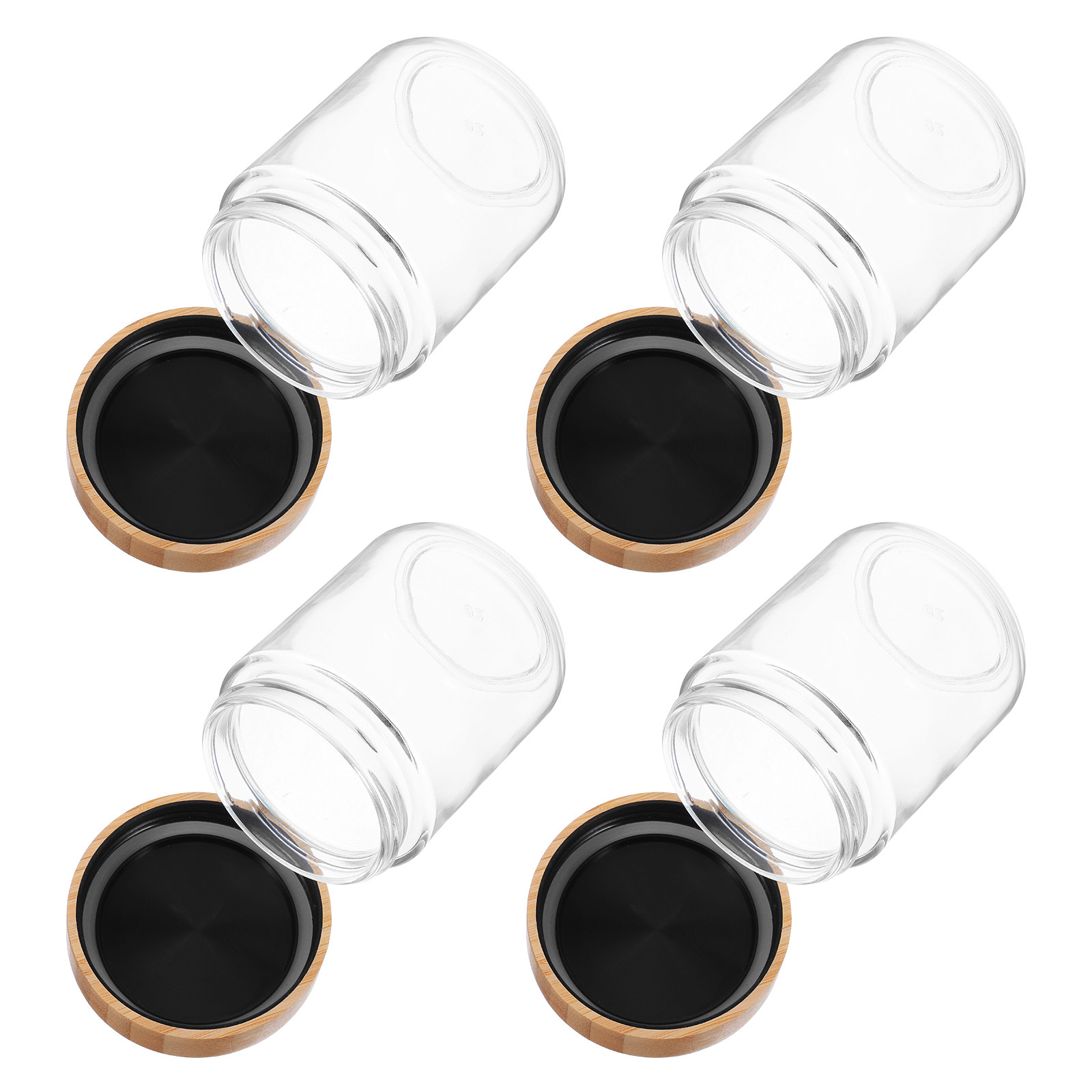 4-delige glazen keukenopslagpo - Food Storage Glass Containers recensie en prijs
